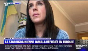 La chanteuse ukrainienne Jamala, réfugiée en Turquie, témoigne sur BFMTV