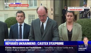 Réfugiés ukrainiens: Jean Castex annonce que "plus de 26.000" personnes ont été "recensées à l'entrée sur le territoire français depuis fin février"