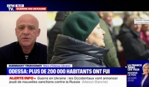 Guerre en Ukraine: "Plus de 200.000 habitants" ont quitté Odessa, selon le maire de la ville