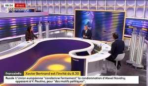 Emmanuel Macron prépare un "mauvais coup" après l'élection, accuse Xavier Bertrand