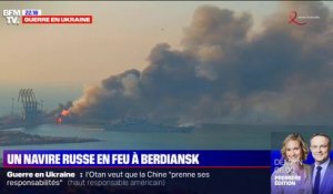 Guerre en Ukraine: Kiev affirme avoir détruit un navire russe de transport de troupes à Berdiansk