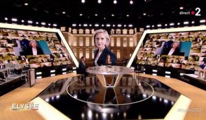 Valérie Pécresse se plaint à Léa Salamé des conditions de son duplex organisé dans l'émission politique de France 2:  "Je m’entends en écho dans mon oreillette" - VIDEO