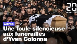 Corse : Des centaines de personnes se sont rassemblées en marge des funérailles d'Yvan Colonna