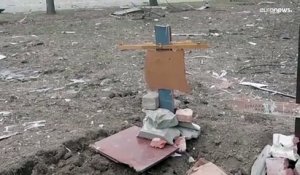 Guerre en Ukraine : Marioupol en ruine