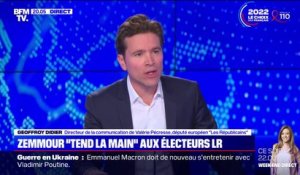 Geoffroy Didier: "Valérie Pécresse est la seule qui peut présider la France de manière à la fois sereine, apaisée mais offensive et efficace"