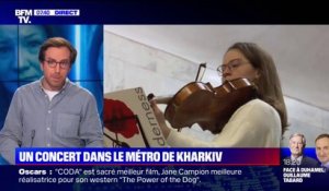 Guerre en Ukraine: à Kharkiv, un concert de musique classique dans le métro