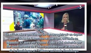 Marine Le Pen bousculée en Guadeloupe - Emmanuel Macron condamne cette -scène inacceptable-