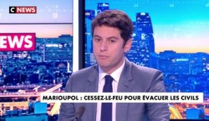 Gabriel Attal : «La situation à Marioupol est une situation de désolation absolue»