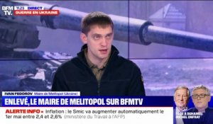 Enlevé par l'armée russe, le maire de Melitopol témoigne sur BFMTV après sa libération
