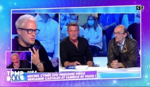 Benjamin Castaldi et Fabrice Di Vizio piégés par un faux Michel Cymes !