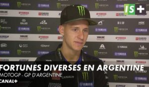 Fortunes diverses en Argentine - Moto GP