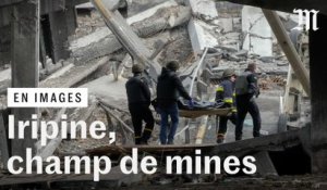 A Irpine, l’évacuation des morts rendue difficile par les mines