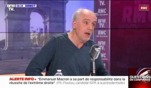 Philippe Poutou: "Il y a un danger d'extrême-droite et il y a un danger Macron"