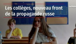 Les collèges, nouveau front de la propagande russe