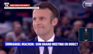 Emmanuel Macron: "Notre projet pour 2022 sera, à nouveau, un projet de droit réel, un projet de solidarité, un projet de progrès social"