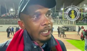 Réaction de Samuel Eto'o fils après la victoire du Cameroun contre l'Algérie