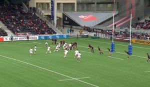 TOP 14 - Essai de Julien HERITEAU 2 (RCT) - LOU Rugby - RC Toulon - J22 - Saison 2021/2022