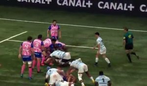 TOP 14 - Essai de Teddy THOMAS 2 (R92) - Racing 92 - Stade Français - Saison 2021/2022