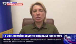 La vice-Première ministre d’Ukraine pointe "la responsabilité de l'ensemble du peuple russe" dans la guerre