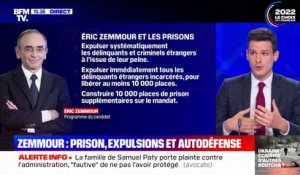 Présidentielle 2022: ce que propose Éric Zemmour sur le thème de la sécurité