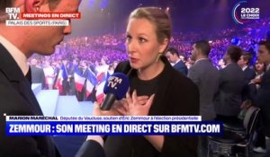 Marion Maréchal: "Personnellement, je voterai pour Marine Le Pen si elle était face à Emmanuel Macron"