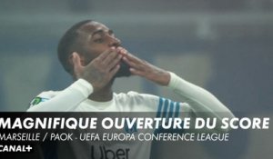 Payet et Gerson avec un enchaînement magnifique ! - Marseille / PAOK - UEFA Europa Conference League