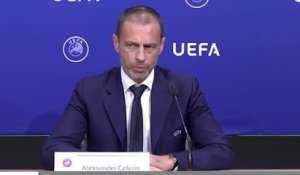 UEFA - Ceferin : "Nous devons prendre une décision rapidement concernant la Russie"