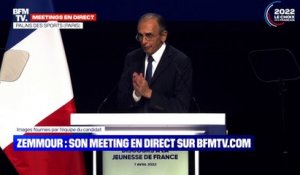 Éric Zemmour: "Je veux un pays où l'on a le droit de s'exprimer sans être censuré"
