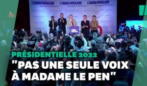 "Pas une voix à Marine Le Pen", répète Jean-Luc Mélenchon