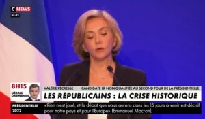 Présidentielle : L'implosion des Républicains : Regardez Valérie Pécresse qui appelle à voter Macron contrairement à Eric Ciotti qui refuse cette consigne