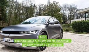 Test Hyundai Ioniq 5 73 kW 218 ch Executive : un SUV massif au style racé