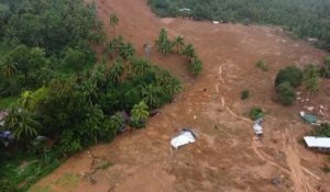 Philippines : au moins 42 morts après le passage de la tempête Megi, des villages engloutis