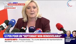 Marine Le Pen sur le soutien de Nicolas Sarkozy: " J'ai été étonnée qu'il le fasse qu'au second tour, je croyais qu'il le ferait dès le premier"