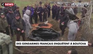 À Boutcha, des gendarmes français enquêtent sur les exactions russes