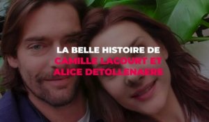 La belle histoire de Camille Lacourt et Alice Detollenaere