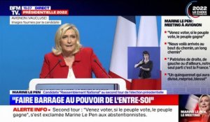 Marine Le Pen: "Il est maintenant temps de remettre la France en ordre, nous le ferons en cinq ans"