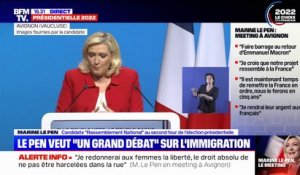 Marine Le Pen: "Je ne retirerai aucun droit à aucun Français"