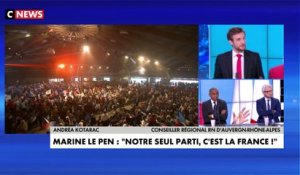 Andréa Kotarac : «Emmanuel Macron fait ses courses dans le programme de Marine Le Pen»