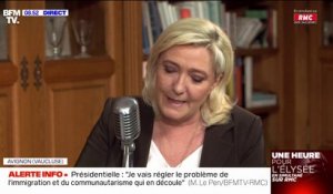 Marine Le Pen se dit "opposée" à un référendum sur la restauration de la peine de mort