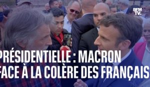 Présidentielle: Emmanuel Macron face à la colère des Français durant la campagne d'entre-deux-tours