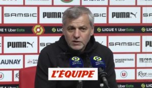 Genesio : « Déçus mais pas abattus » - Foot - L1 - Rennes
