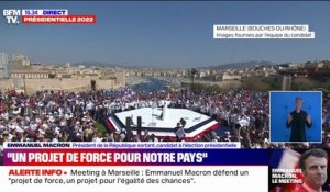 Emmanuel Macron à Marseille: face aux divisions, aux extrêmes, à l'abstention, "nous ne pouvons pas crier victoire"