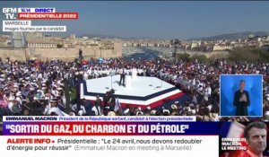 Meeting à Marseille: Emmanuel Macron souhaite promouvoir "une économie qui ira vers la neutralité carbone en 2050"