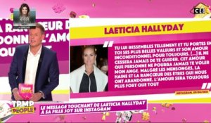 Le message touchant de Laeticia Hallyday à sa fille Joy sur Instagram