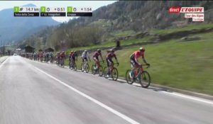 Le replay des derniers kilomètres de la 1re étape - Cyclisme - Tour des Alpes