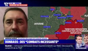 Ukraine: le gouverneur de Louhansk affirme qu'il "n'y a pas un seul endroit qui soit en sécurité" dans la région