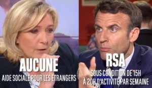 Que proposent Emmanuel Macron et Marine Le Pen pour le pouvoir d'achat ?