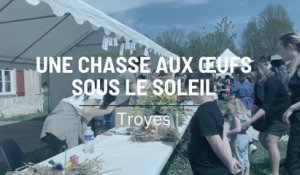 Une chasse aux œufs sous le soleil