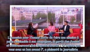 Isabelle Boulay - Thomas Sotto la taquine au sujet de son compagnon Eric Dupond-Moretti en pleine in