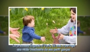 Trop mignon ! La princesse Eugenie publie une vidéo des premiers pas de son petit August pour Pâques